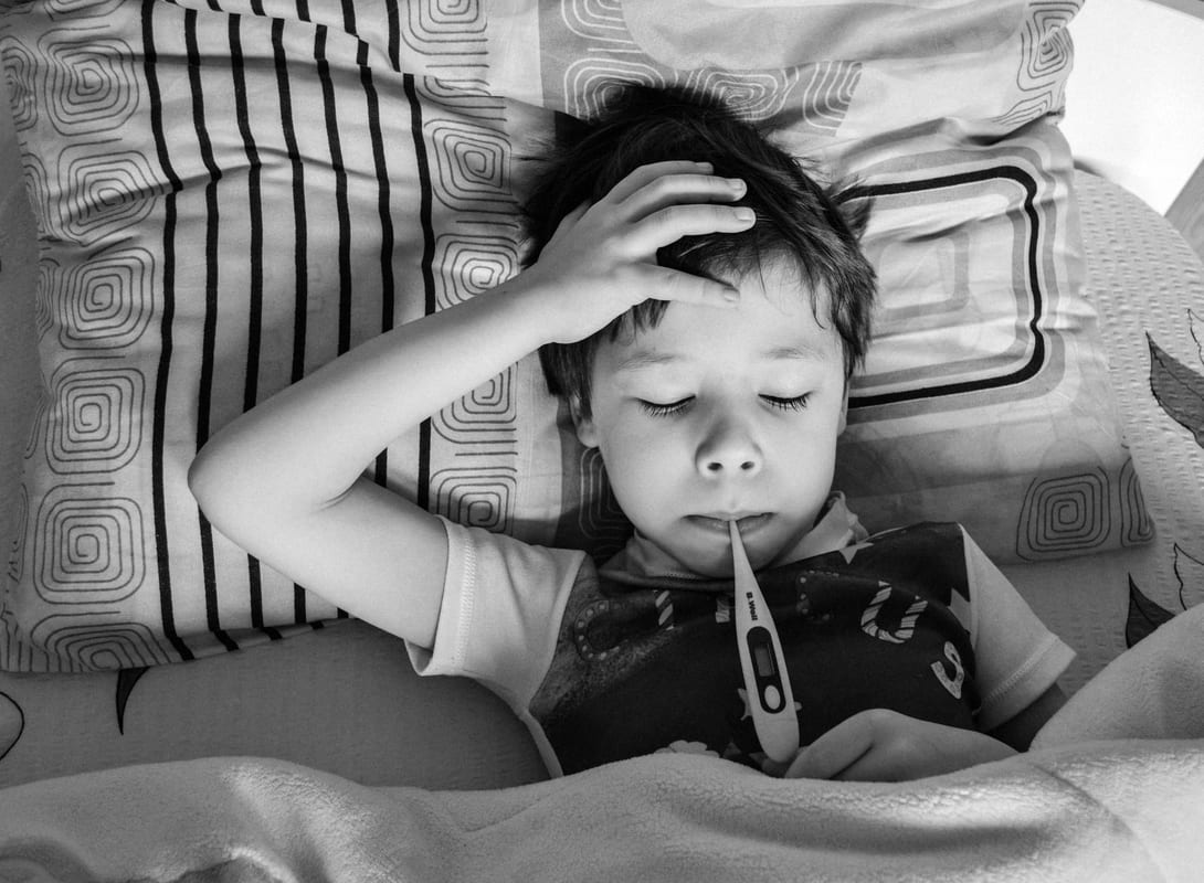 Symptômes du coup de chaleur chez l'enfant